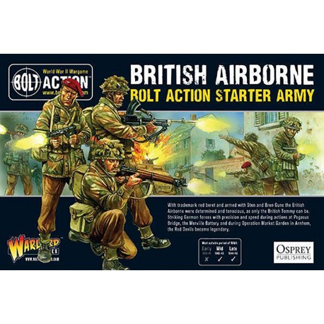 British Airborne Starter Army box set 28mm WWII WARLORD GAMES