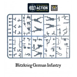 1000pts Blitzkrieg German Army box set 28mm WWII WARLORD GAMES