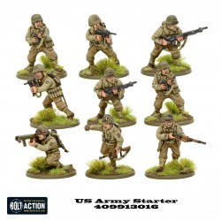 US Army starter army box set 28mm WWII WARLORD GAMES