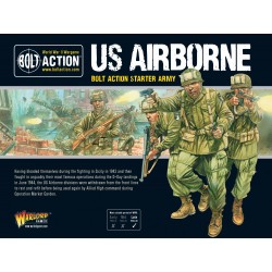 US Airborne starter Army box set 28mm WWII WARLORD GAMES