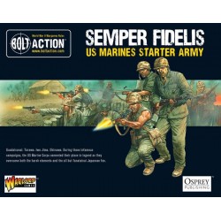 Semper Fidelis - US Marines Starter Army box set 28mm WWII WARLORD GAMES