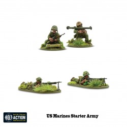 Semper Fidelis - US Marines Starter Army box set 28mm WWII WARLORD GAMES