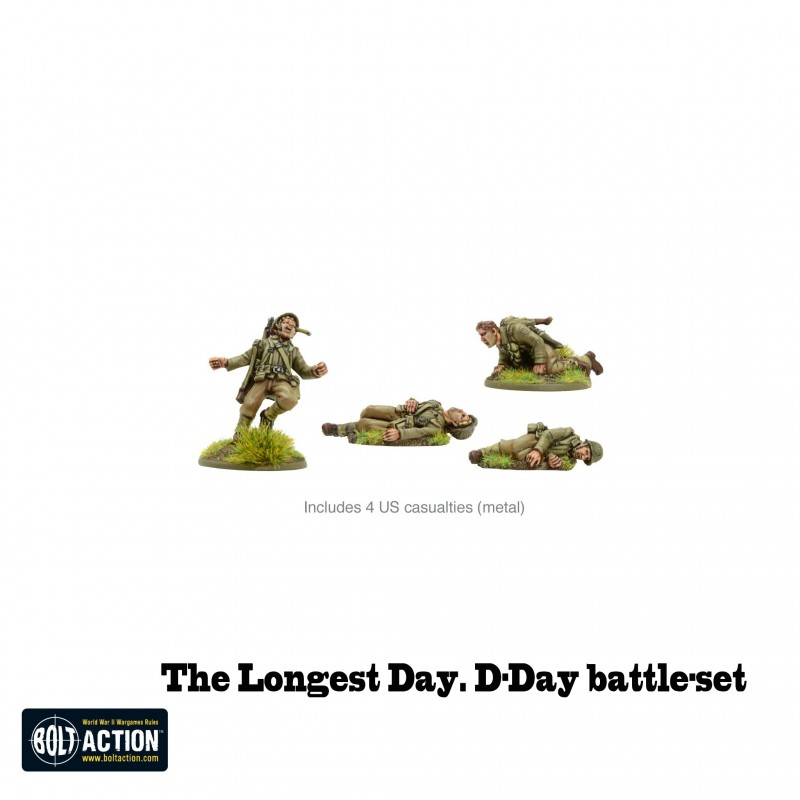 The Longest Day Warlord Games 402610001 D-Day Battle-Set 