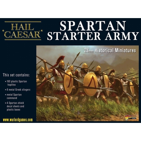 Spartan Starter Army box set 28mm GREEK ANCIENTS HAIL CAESAR WARLORD GAMES