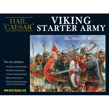 Viking Starter Army box set 28mm DARK AGES HAIL CAESAR WARLORD GAMES