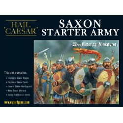 Saxon Starter Army box set 28mm DARK AGES ANCIENTS HAIL CAESAR WARLORD GAMES