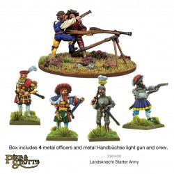 Landsknechts Starter Army box set 28mm PIKE & SHOTTE WARLORD GAMES