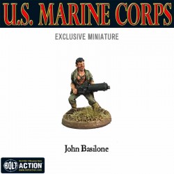 USMC John Basilone 28mm WWII WARLORD GAMES