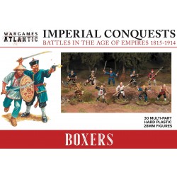 Boxers! Boxed Set (30) Boxer Rebellion 28mm BRITISH COLONIAL WARS  WARGAMES ATLANTIC