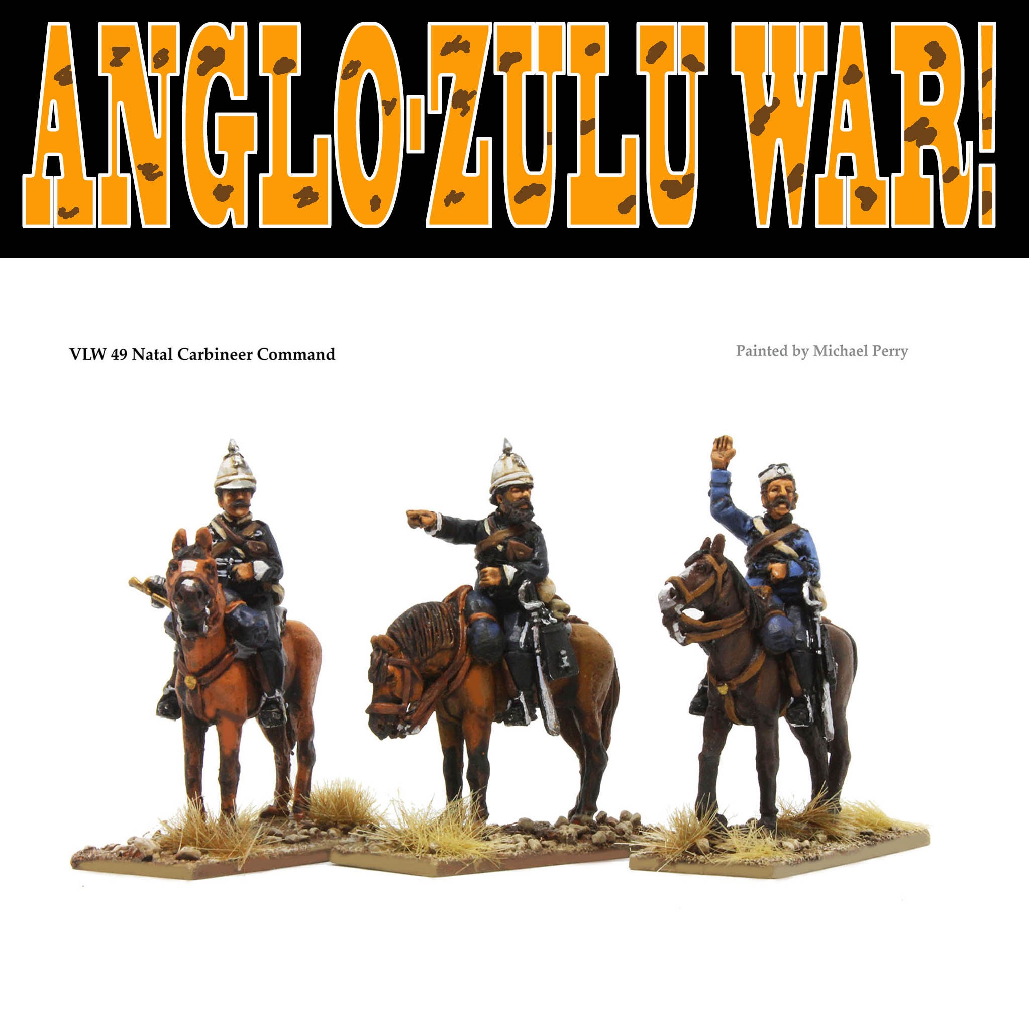 Natal Carbineer Command scouting Anglo-Zulu Wars PERRY MINIATURES -  Frontline-Games