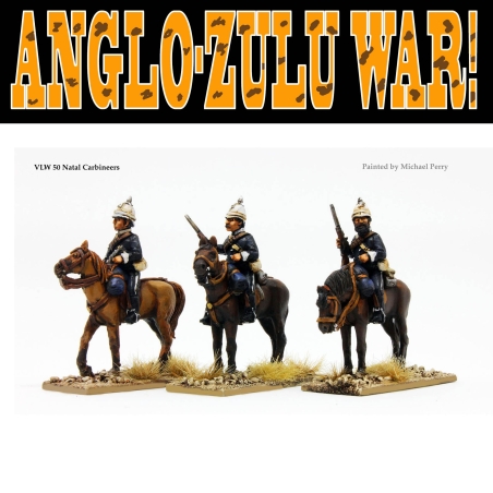 British Natal Carbineers scouting Anglo-Zulu Wars PERRY MINIATURES