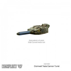 KONFLIKT '47 British Cromwell Tesla Cannon Turret WARLORD GAMES