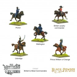 Waterloo - Napoleonic British & Allied Commanders - Black Powder Epic Battles - WARLORD GAMES