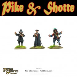 Fire and Brimstone - Rabblerousers ECW 28mm Pike & Shotte WARLORD GAMES