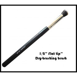 1/2" Dry-brushing Brush - Slanted - Flat tip - FRONTLINE GAMES