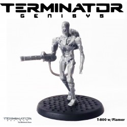Terminator Genisys T-800 FlamerTerminator 28mm Miniatures River Horse