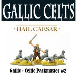 Gallic Celt Warhound Packmaster 2 28mm Ancients WARLORD GAMES