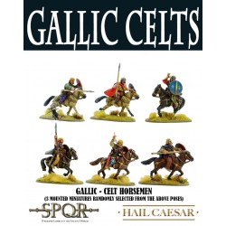Gallic Celt Horsemen (3) 28mm Ancients WARLORD GAMES