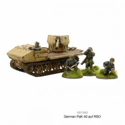 German Pak 40 auf RSO 28mm WWII WARLORD GAMES