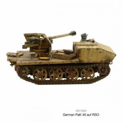 German Pak 40 auf RSO 28mm WWII WARLORD GAMES