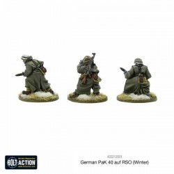 German Pak 40 auf RSO (Winter) 28mm WWII WARLORD GAMES