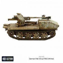 German Pak 40 auf RSO (Winter) 28mm WWII WARLORD GAMES