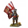 Hugo Raleigh King's Guard Ensign 28mm Pike & Shotte ECW WARLORD GAMES