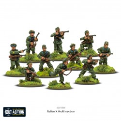 Italian X Arditi Section 28mm WWII WARLORD GAMES