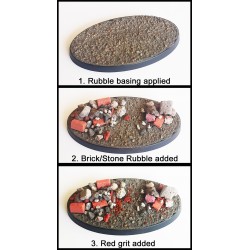 Rubble Basing system! - Miniature Basing System FRONTLINE GAMES