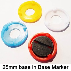 Base Markers - Red - 25/30mm bases RIVER HORSE