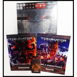 Terminator Genisys internal mapping Double sided boards - counters - role books - RIVER HORSE