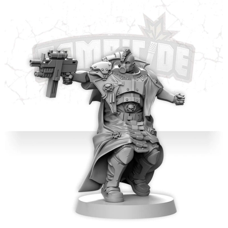 Black Opts Andrei 28mm SciFi Miniatures ZOMBICIDE CMON