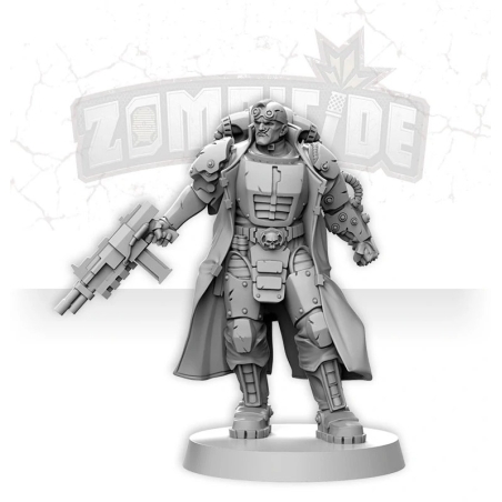 Black Opts Jean 28mm SciFi Miniatures ZOMBICIDE CMON