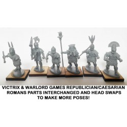 Rome's Legions of the Republic - LEGIONARIES SPRUES (6) 28MM Ancients VICTRIX