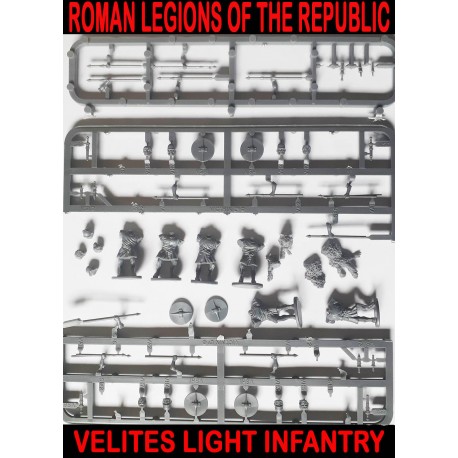 Rome's Legions of the Republic - VELITES SPRUES (6) 28MM Ancients VICTRIX