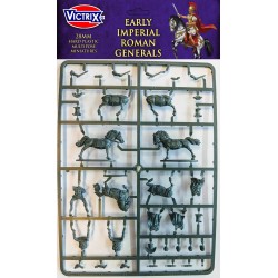 Early Imperial Roman Mounted Generals Sprue (3) 28mm VICTRIX MINIATURES