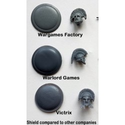 Greek Hoplite shield - Aspis - (15) WARGAMES FACTORY