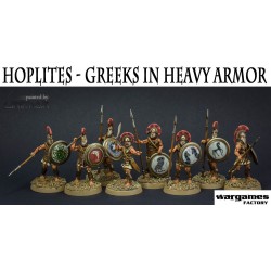 HOPLITES - Greeks in Heavy Armor (6) 28mm Ancients WARGAMES FACTORY