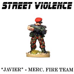 JAVIER - Mercenary Fire Team - STREET VIOLENCE FOUNDRY