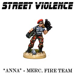 ANNA - Mercenary Fire Team - STREET VIOLENCE FOUNDRY