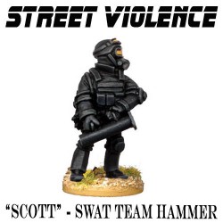 SCOTT - Assault rifle & Enforcer Ram - Swat Team Hammer - STREET VIOLENCE FOUNDRY