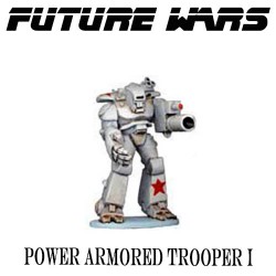 Powered Armor Trooper I - FUTURE WARS COPPLESTONE CASTINGS