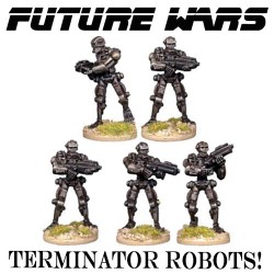 Terminator Robots! (5) - FUTURE WARS COPPLESTONE CASTINGS