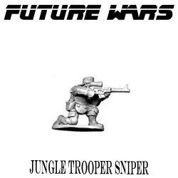JUNGLE TROOPER SNIPER - FUTURE WARS COPPLESTONE CASTINGS