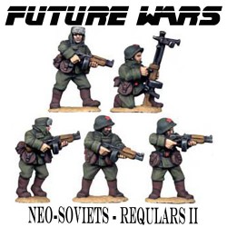 NEO-SOVIET REGULARS II  (5) FUTURE WARS COPPLESTONE CASTINGS