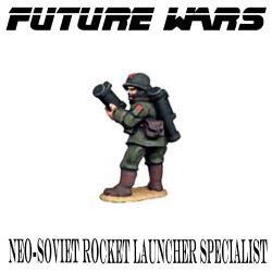 NEO-SOVIET ROCKET LAUNCHER SPECIALIST I FUTURE WARS COPPLESTONE CASTINGS