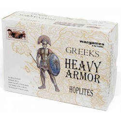 HOPLITES - Greeks in Heavy Armor Boxed set (30) 28mm Ancients WARGAMES FACTORY