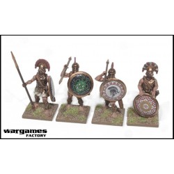 HOPLITES - Greeks in Heavy Armor Boxed set (30) 28mm Ancients WARGAMES FACTORY