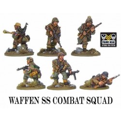 German Waffen SS Combat Squad 28mm WWII WARLORD GAMES