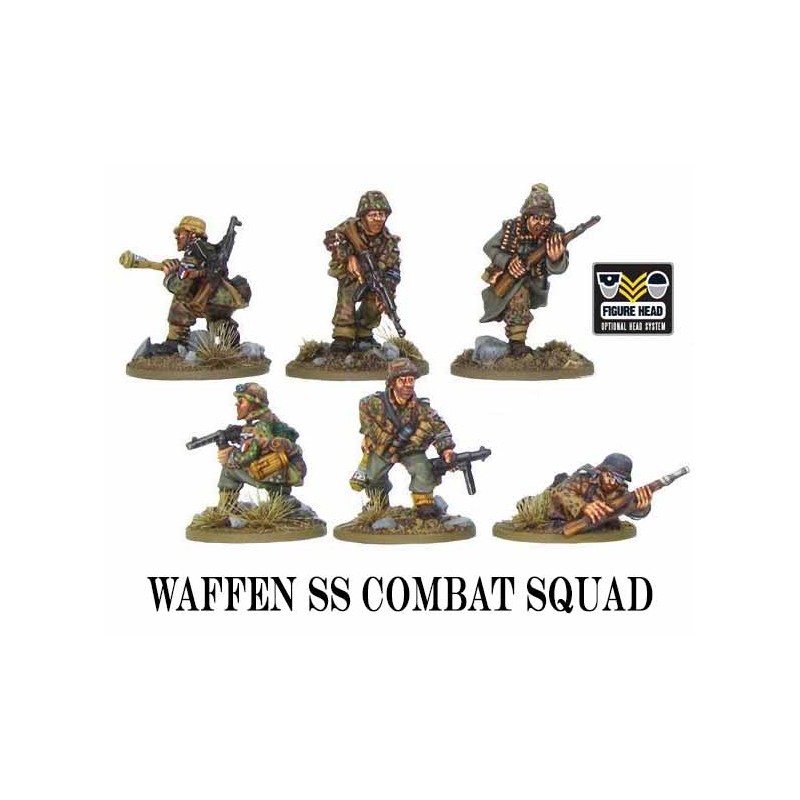 German Waffen SS Combat Squad 28mm WWII WARLORD GAMES - Frontline-Games